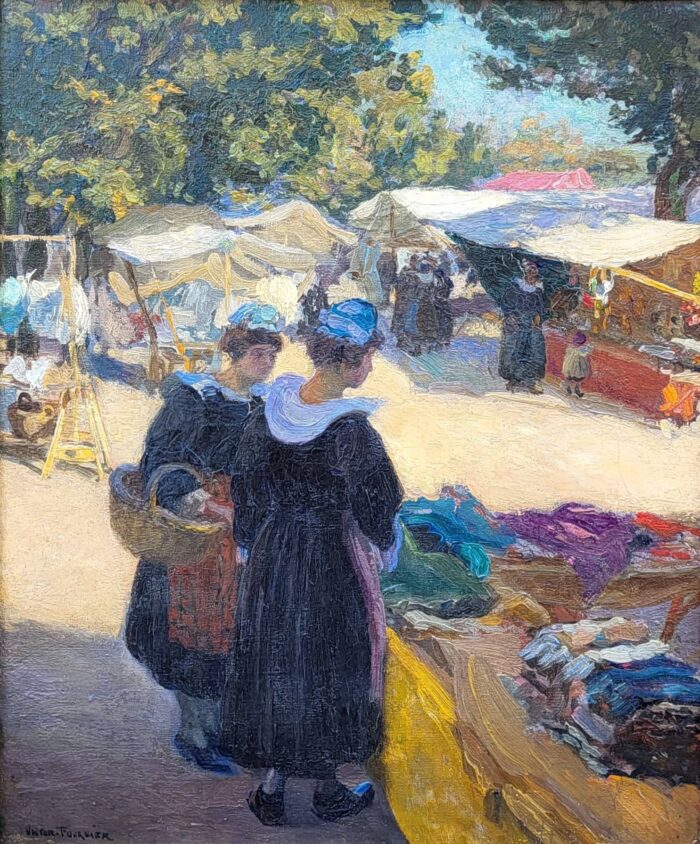 “Early Morning at the Market”