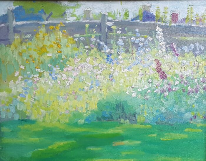 “In the Garden“