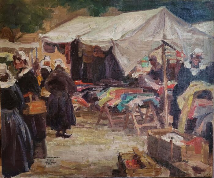 “Concarneau Market, Brittany”