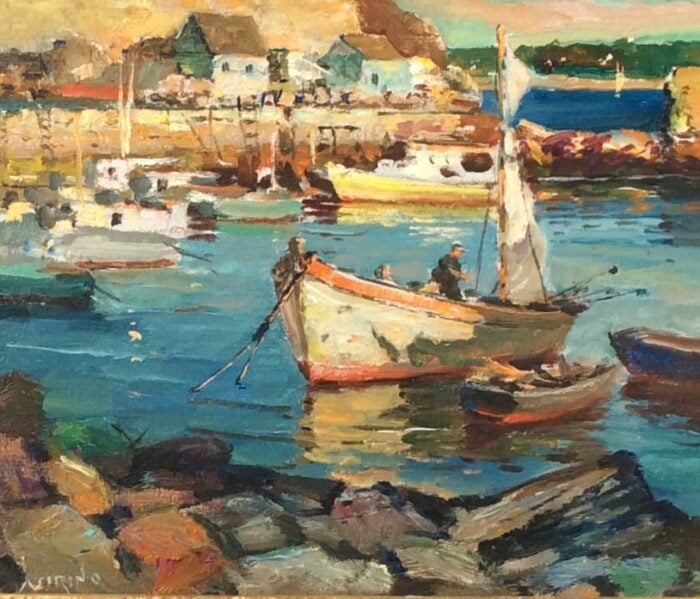 “Fisherman in an Inlet”