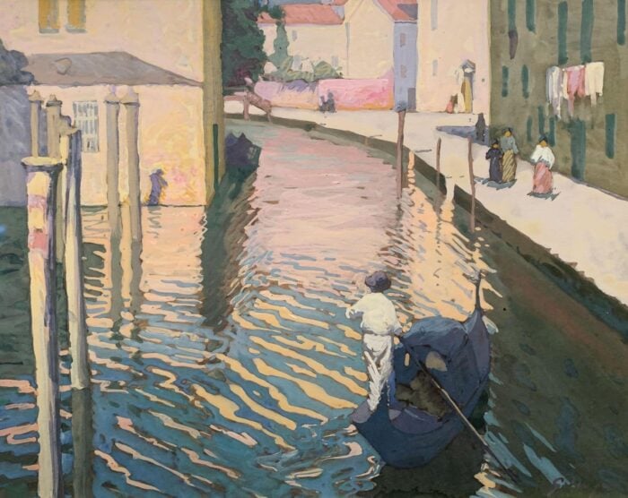 “Gondolier in Venice”