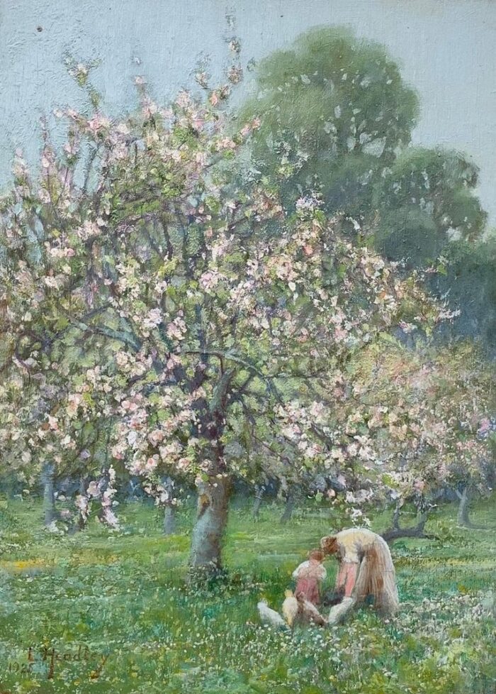 “Gathering Apples”