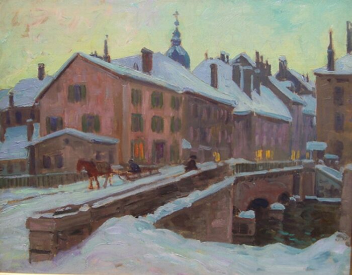 “Bridge in Pontarlier, France”