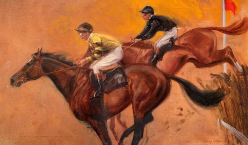 “Two Chasers” - Stanford Fine Art