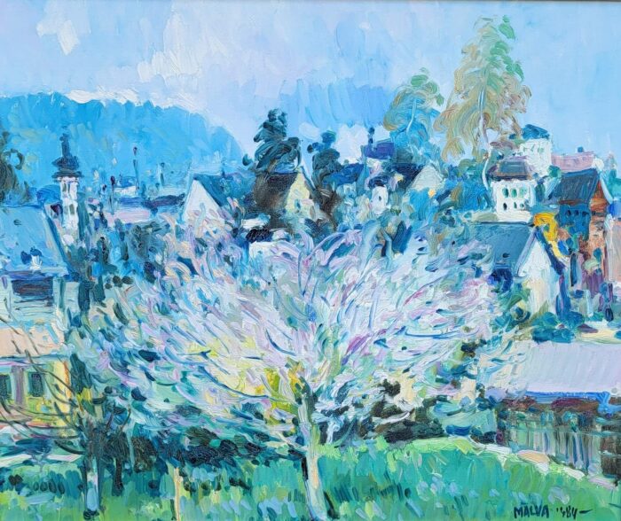 “Blossoming Tree in Spring”