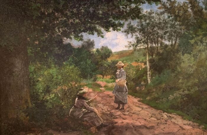 “Meeting on a Country Road”