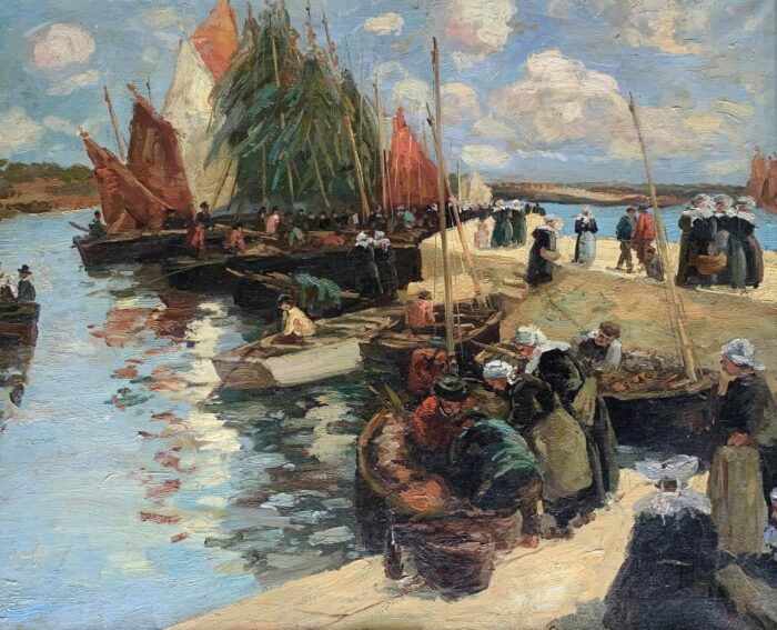 “The Port in Brittany”