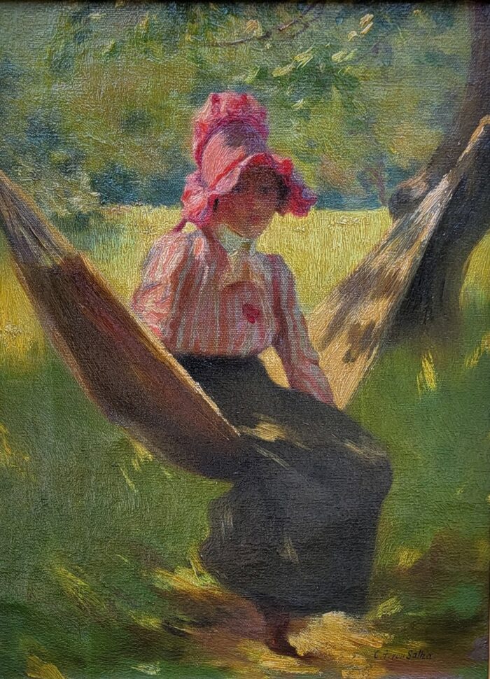 “Girl in Hammock”