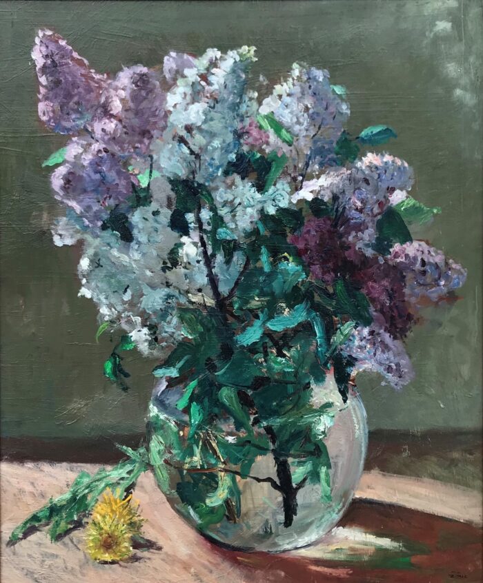“Still Life with Lilacs”