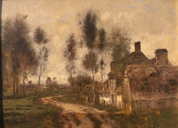 “Road through the Village”