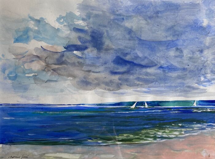 “Sailboat at Sea”
