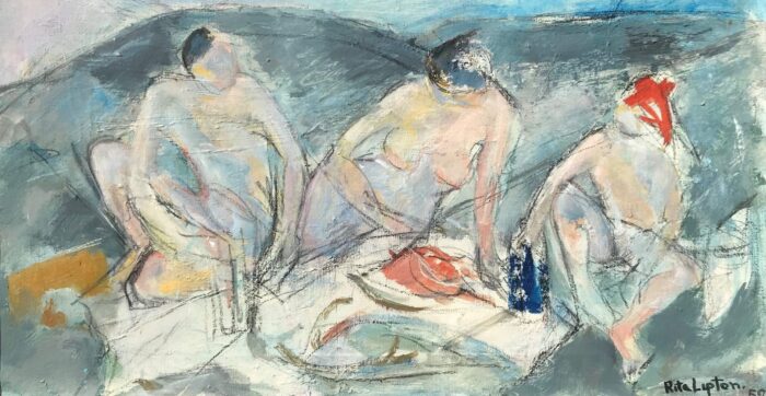 “Three Bathers”