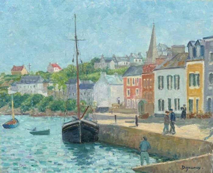 "Sauzon Port, Belle-île-en-Mer, Brittany"