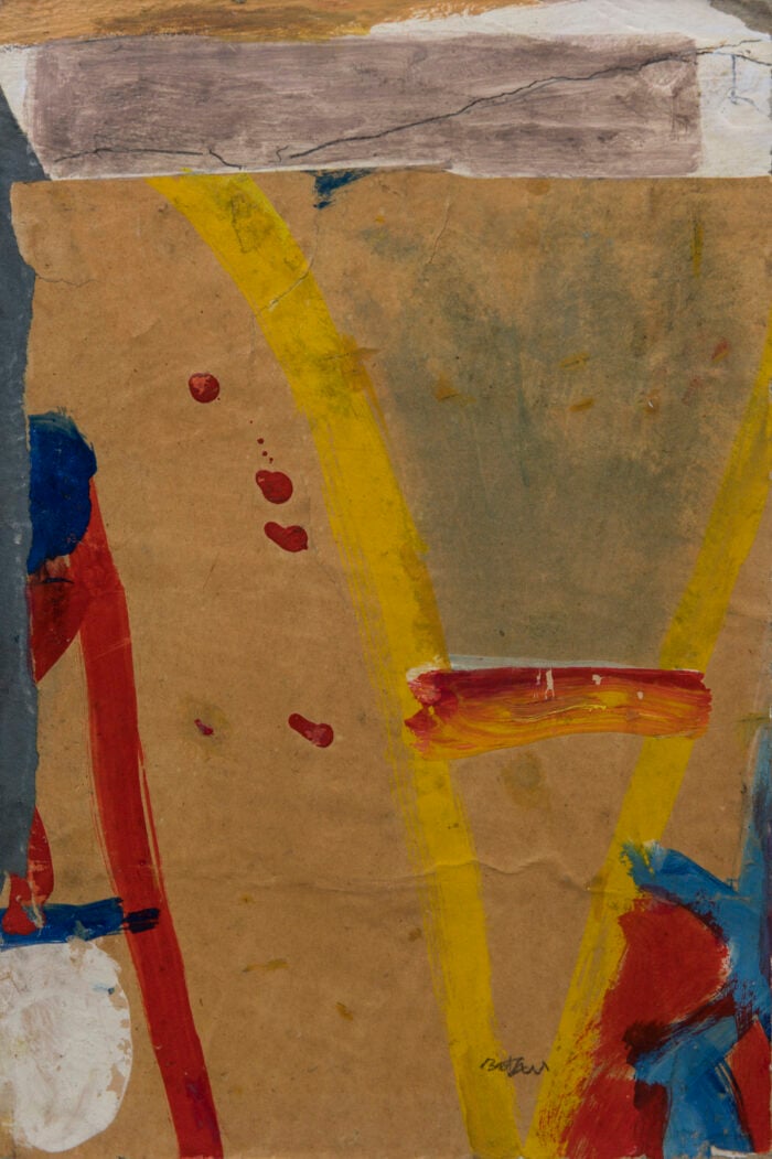 “No. 257,  Red Echo, 1967”